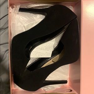 Charlotte russe size 9 black heels